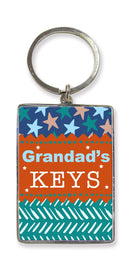 WPL Gifts Keyring Heartwarmers & Slogans Keyring - Grandad's Keys
