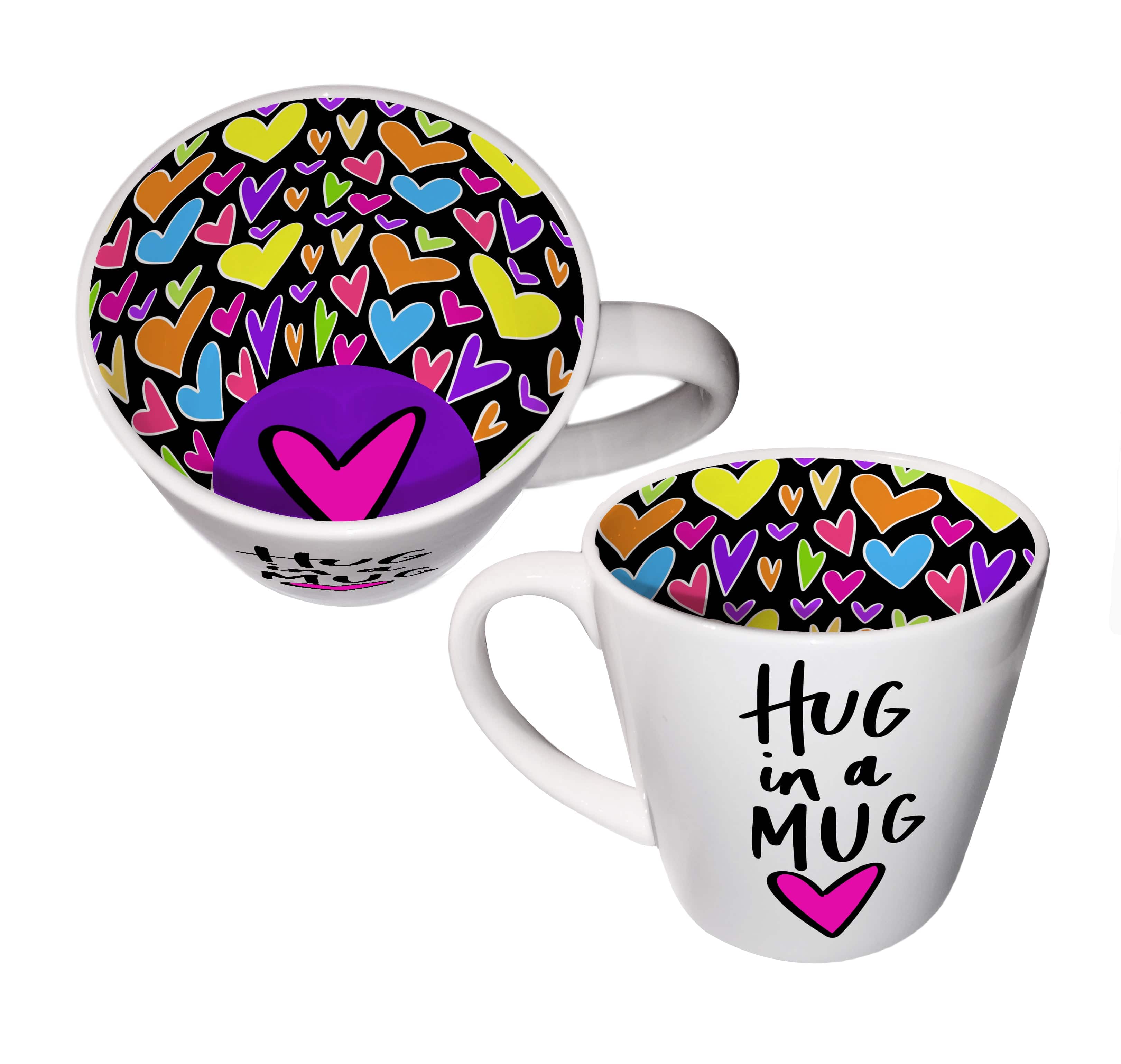 WPL Gifts Mug Inside Out Mug With Gift Box - Hug in a Mug