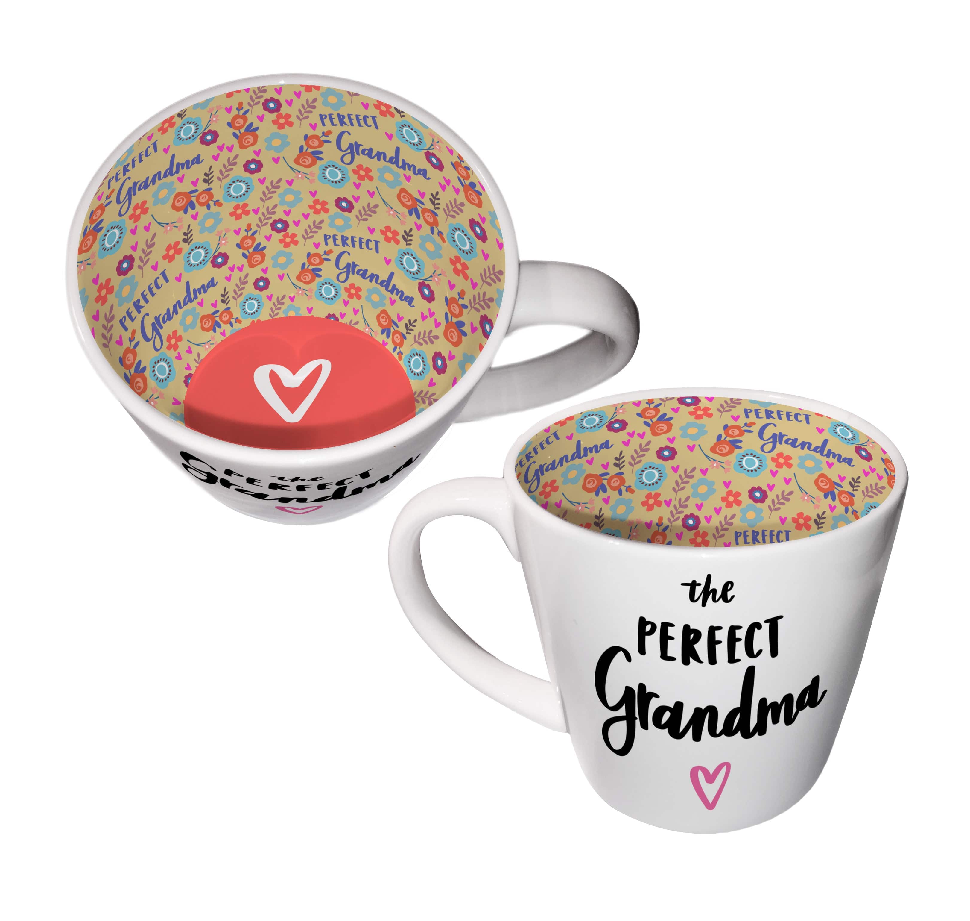 WPL Gifts Mug Inside Out Mug With Gift Box - The Perfect Grandma
