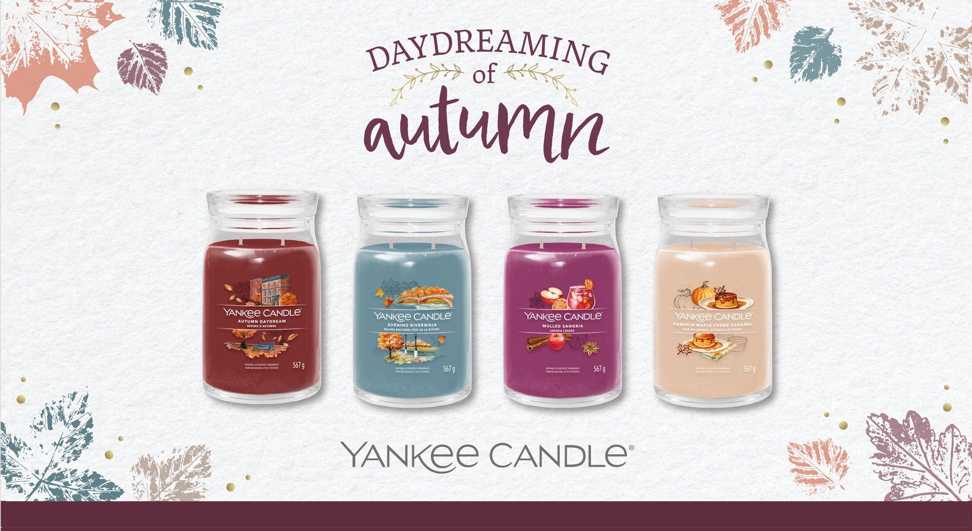 Signature Autumn Daydream Medium Jar Candle