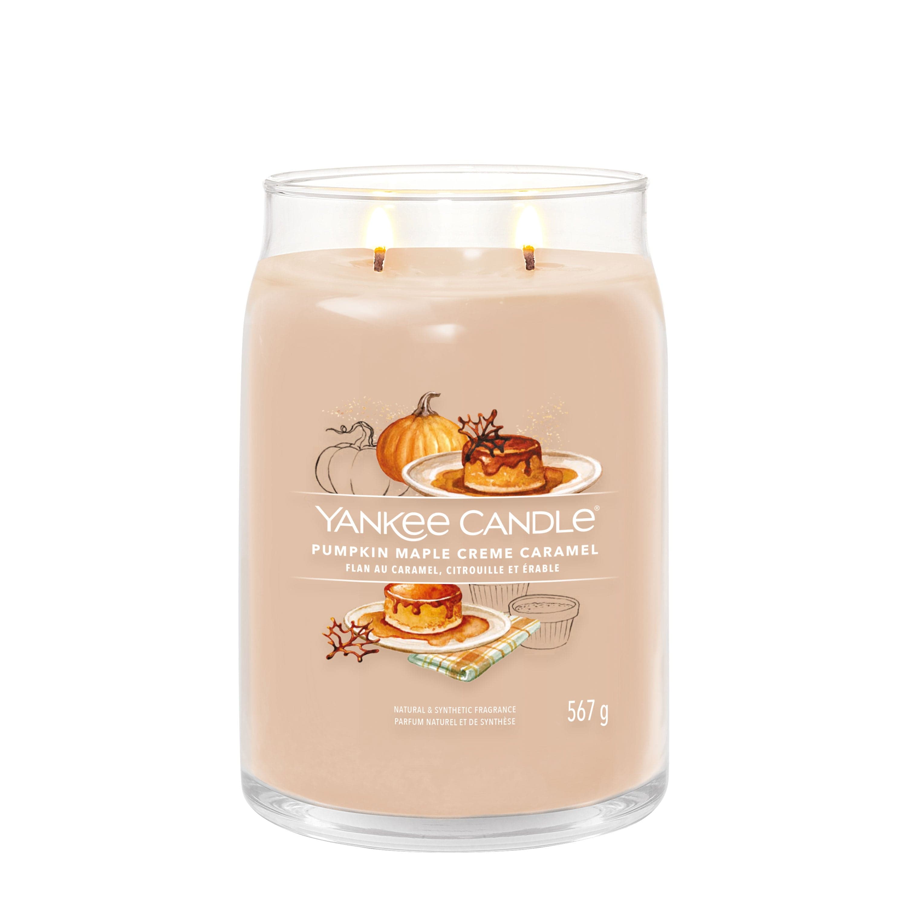 Yankee Candle Signature Large Candle Yankee Candle Signature Large Jar  - Pumpkin Maple Crème Caramel