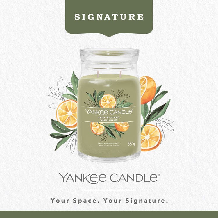 Yankee Candle Signature Large Candle Yankee Candle Signature Large Jar - Sage & Citrus