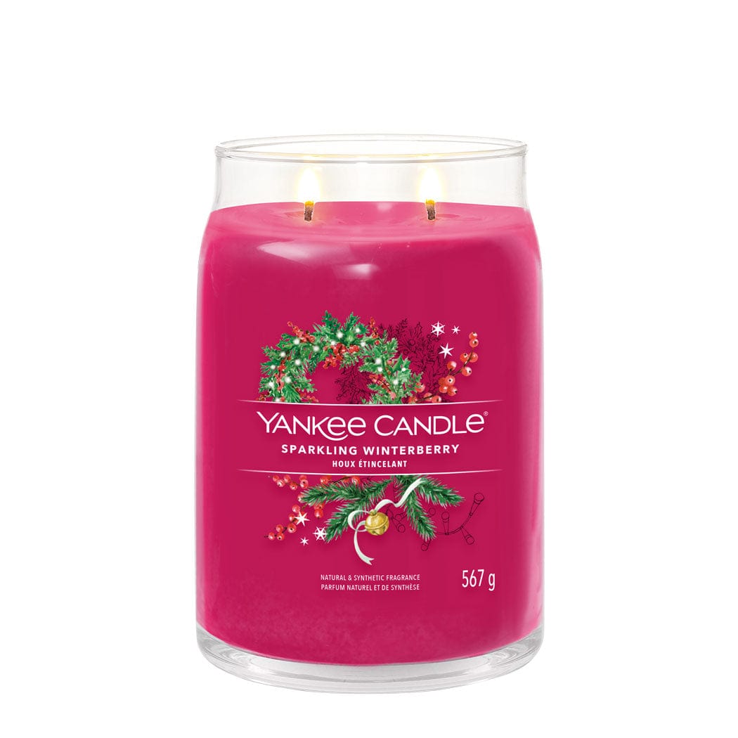 Yankee Candle Signature Large Candle Yankee Candle Signature Large Jar - Sparkling Winterberry