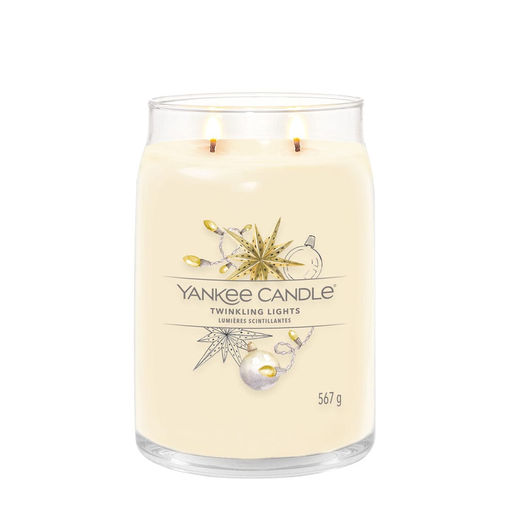 Yankee Candle Signature Large Candle Yankee Candle Signature Large Jar - Twinkling Lights