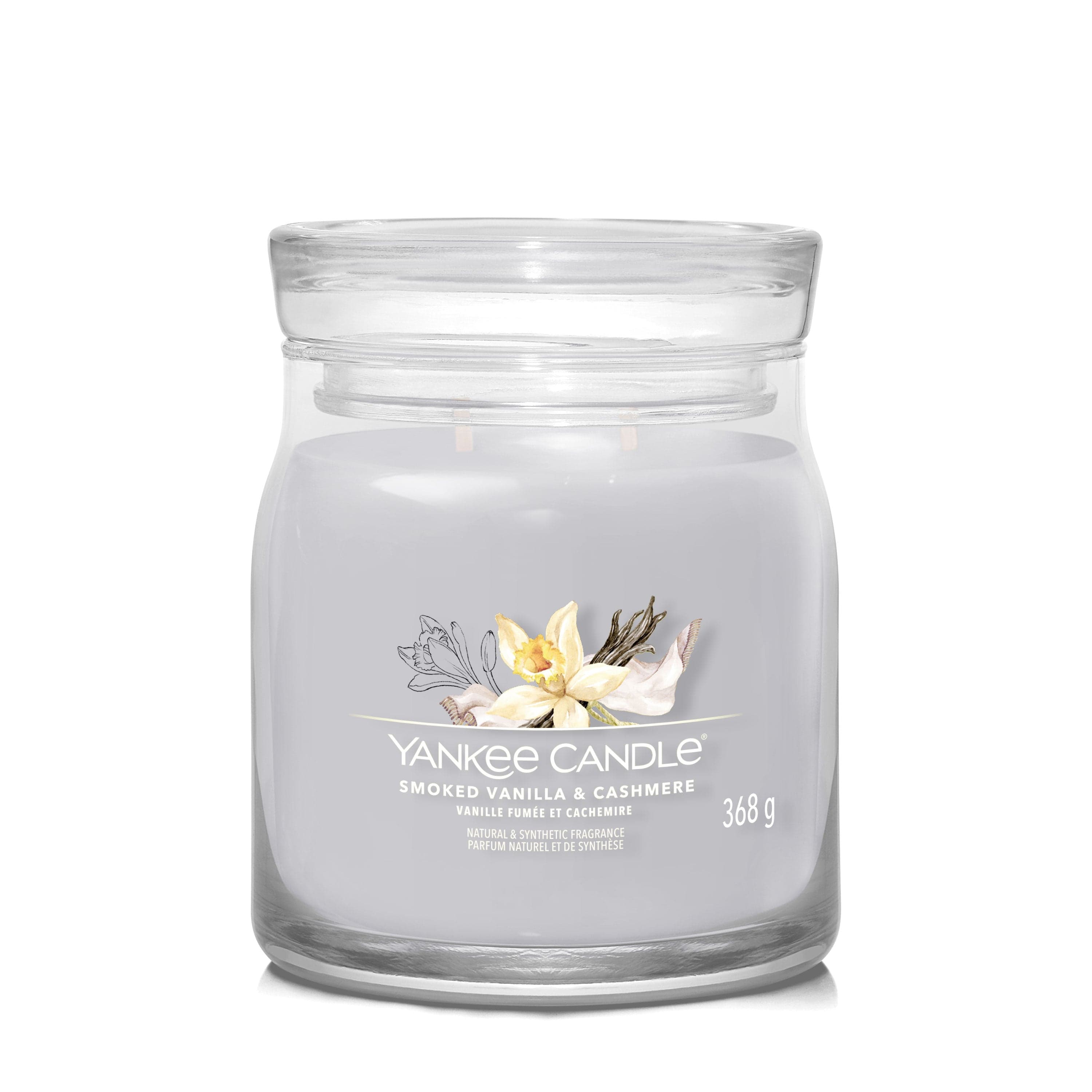 Yankee Candle Signature Large Candle Yankee Candle Signature Medium Jar - Smoked Vanilla & Cashmere