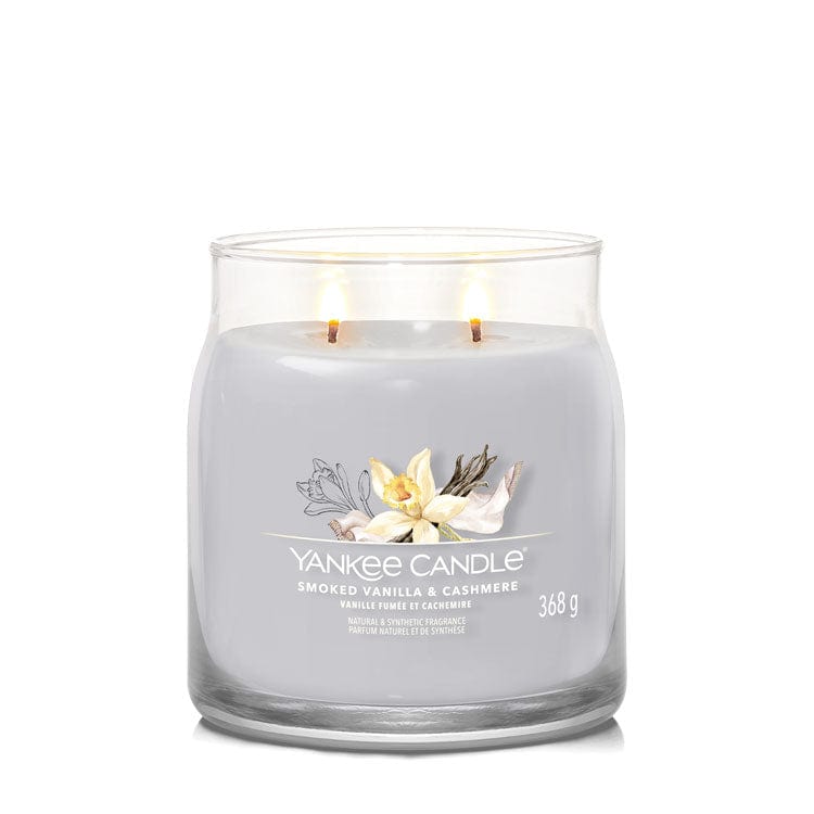 Yankee Candle Signature Large Candle Yankee Candle Signature Medium Jar - Smoked Vanilla & Cashmere