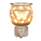 Aroma Accessories Plug In Melt Warmer Aroma Accessories Wall Plug In Wax Melt Warmer - White Satin Butterfly