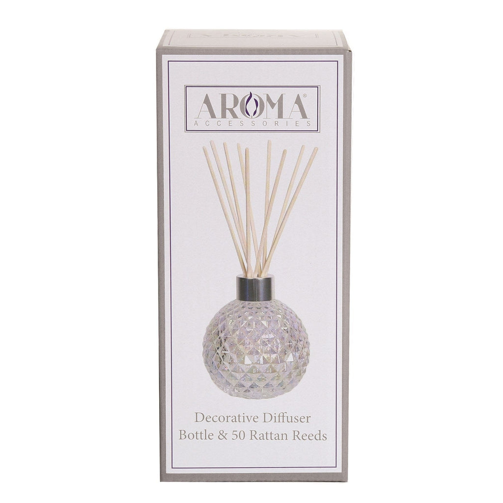 Aroma Accessories Reed Diffuser Reed Diffuser & 50 Rattan Reeds - Clear Glass