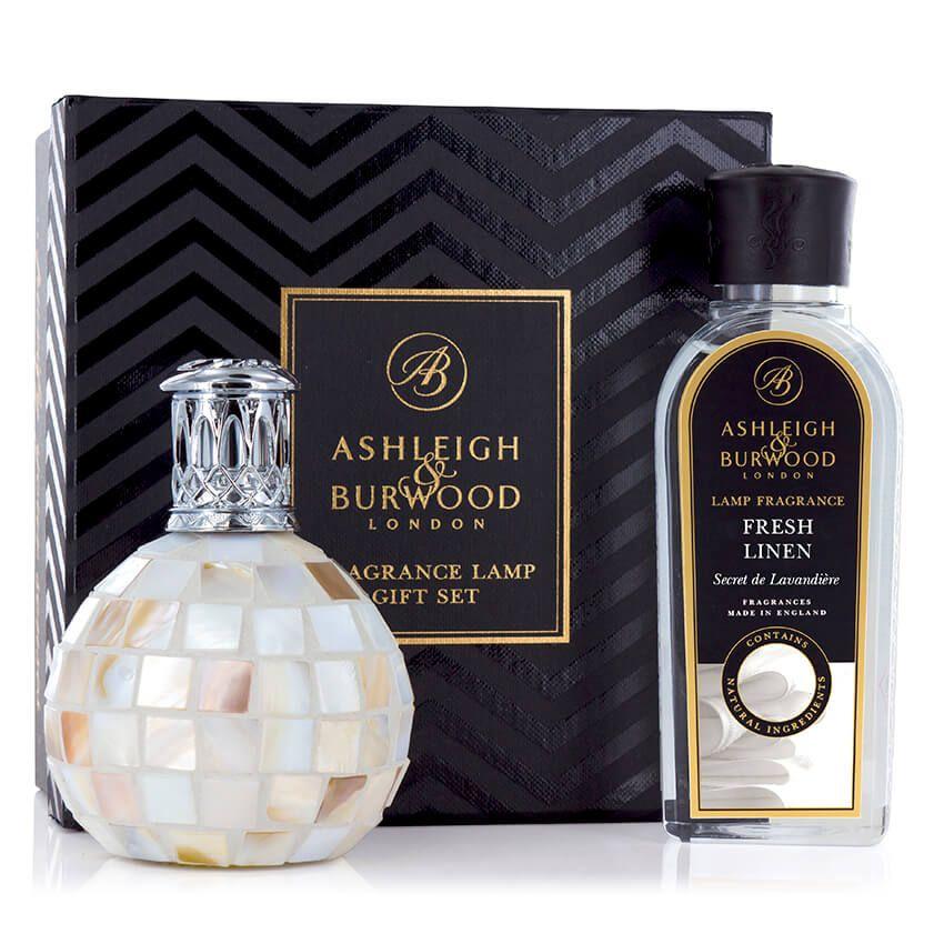 Ashleigh & Burwood Catalytic Fragrance Lamp Gift Set Ashleigh & Burwood Fragrance Lamp Gift Set - Arctic Tundra & Fresh Linen