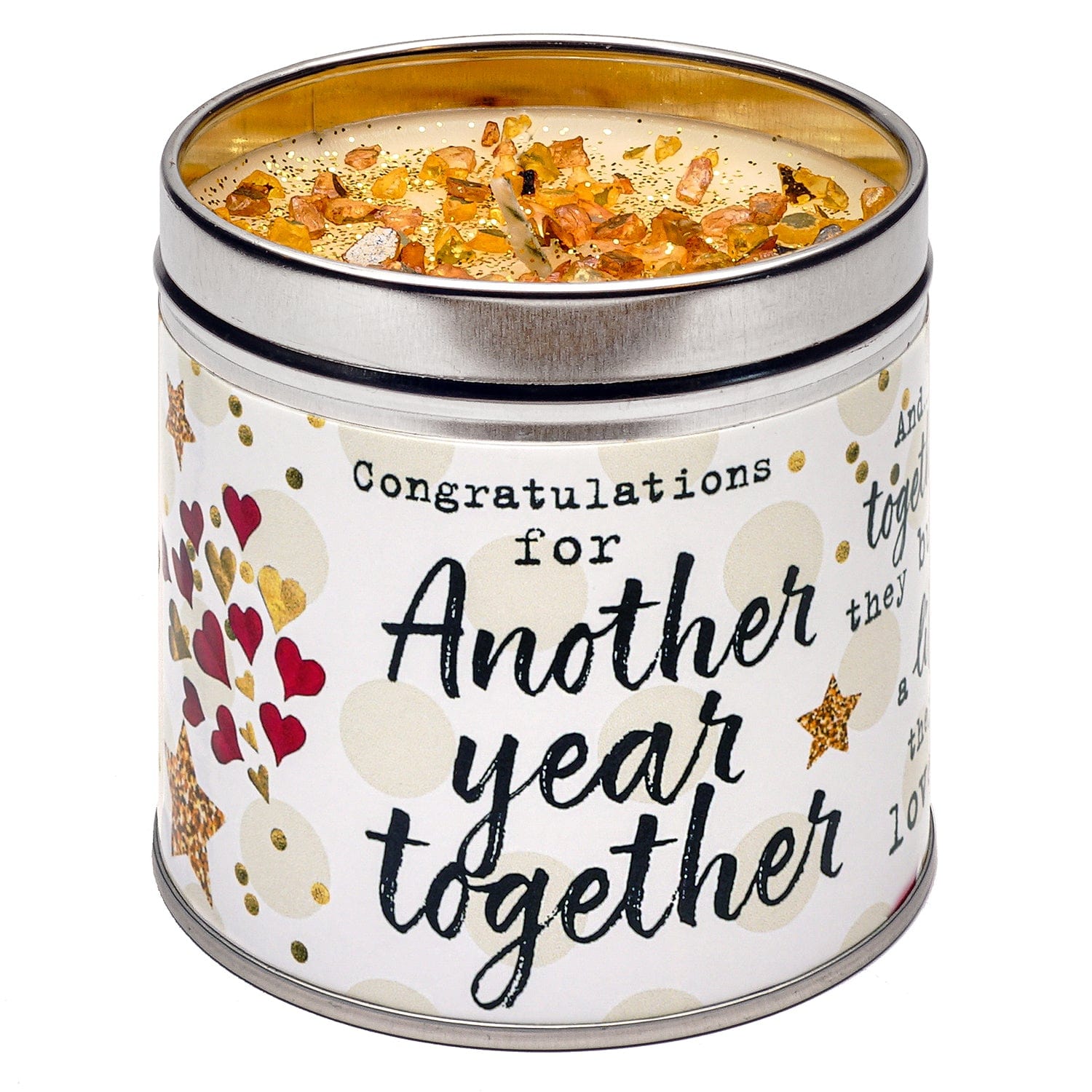 Best Kept Secrets Candles Best Kept Secrets Occasion Candle - Another Year Together Tin Anniversary