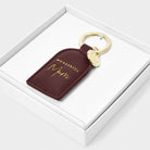 Curios Gifts Katie Loxton Beautifully Boxed Keyring - Wonderful Mum - Plum