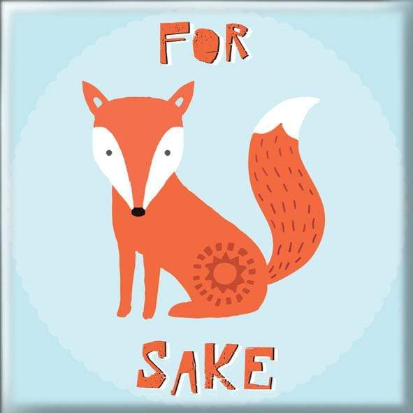 Curios Gifts Magnet Heartwarmers Magnet - For Fox Sake