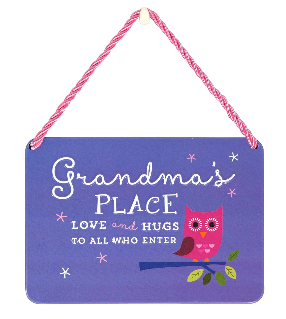 Curios Gifts Plaque Heartwarmers Hang-Ups Plaque - Grandma's Place