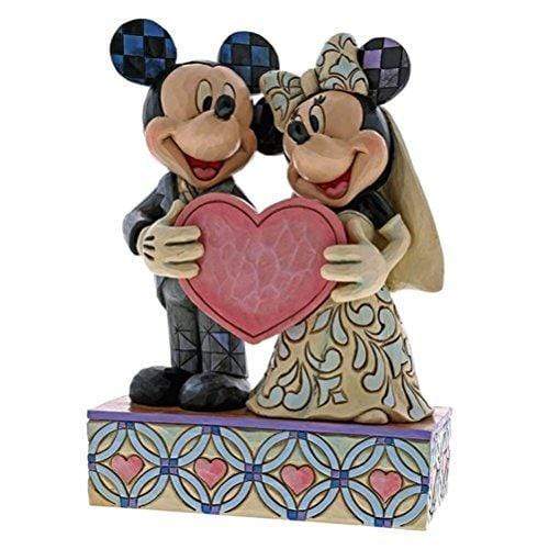 Disney Disney Ornament Disney Traditions Figurine - Mickey & Minnie - Two Souls, One Heart