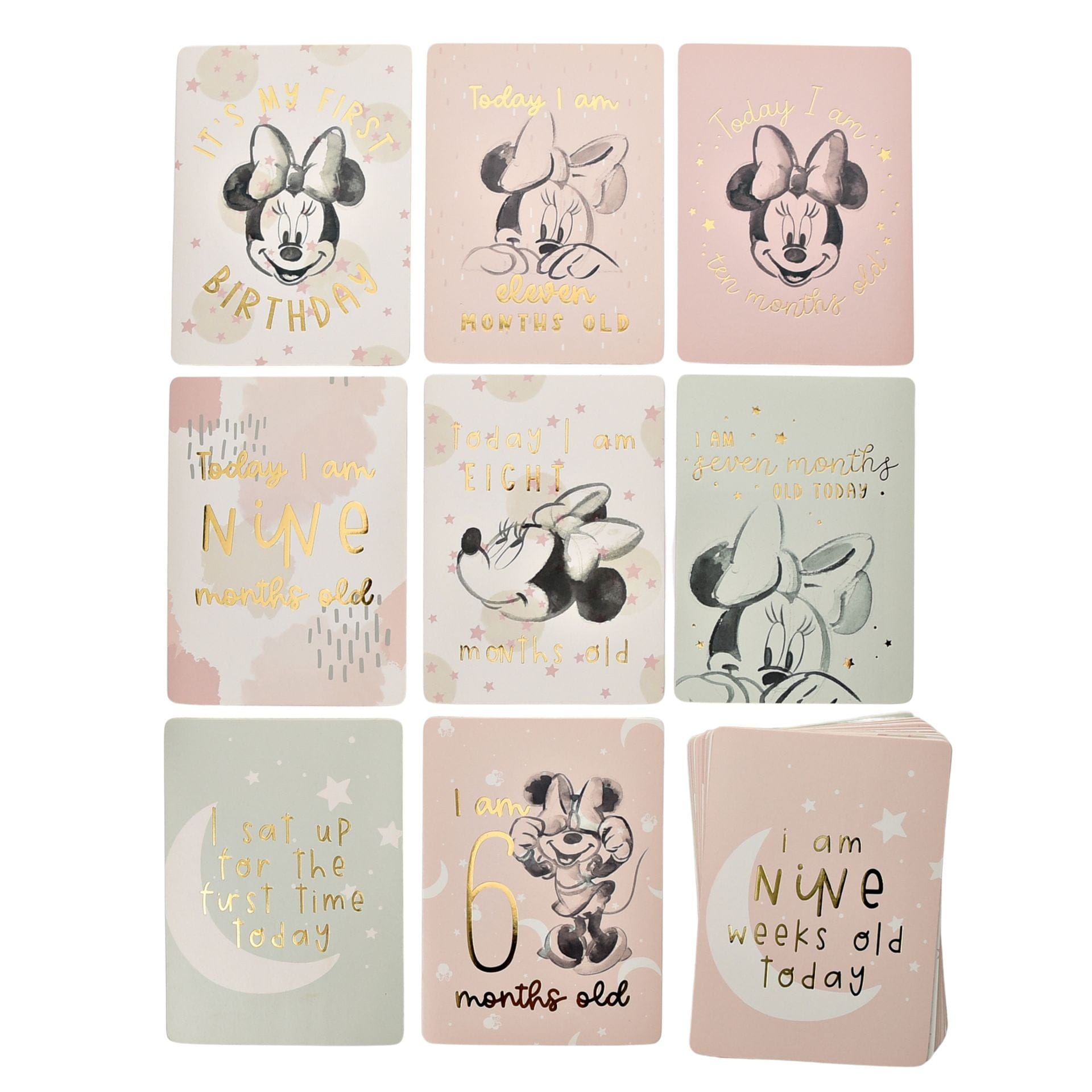 Disney milestone cards shops