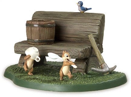 Disney Ornament Walt Disney Classics - Dwarf's Cottage Bench