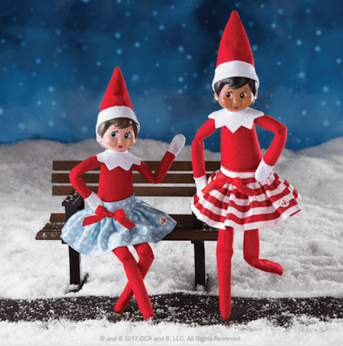 Elf On The Shelf Claus Couture Elf on the Shelf Claus Couture : Twirling in the Snow Skirts (Does not include Elf)