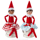 Elf On The Shelf Claus Couture Elf on the Shelf Claus Couture : Twirling in the Snow Skirts (Does not include Elf)