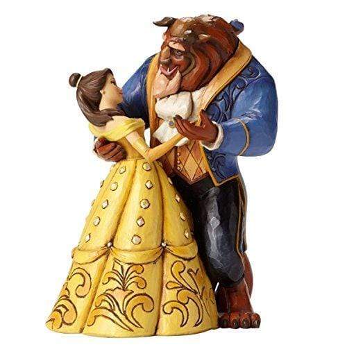 Enesco Disney Ornament Disney Traditions Figurine - Beauty and The Beast - Belle and Beast - Moonlight Waltz
