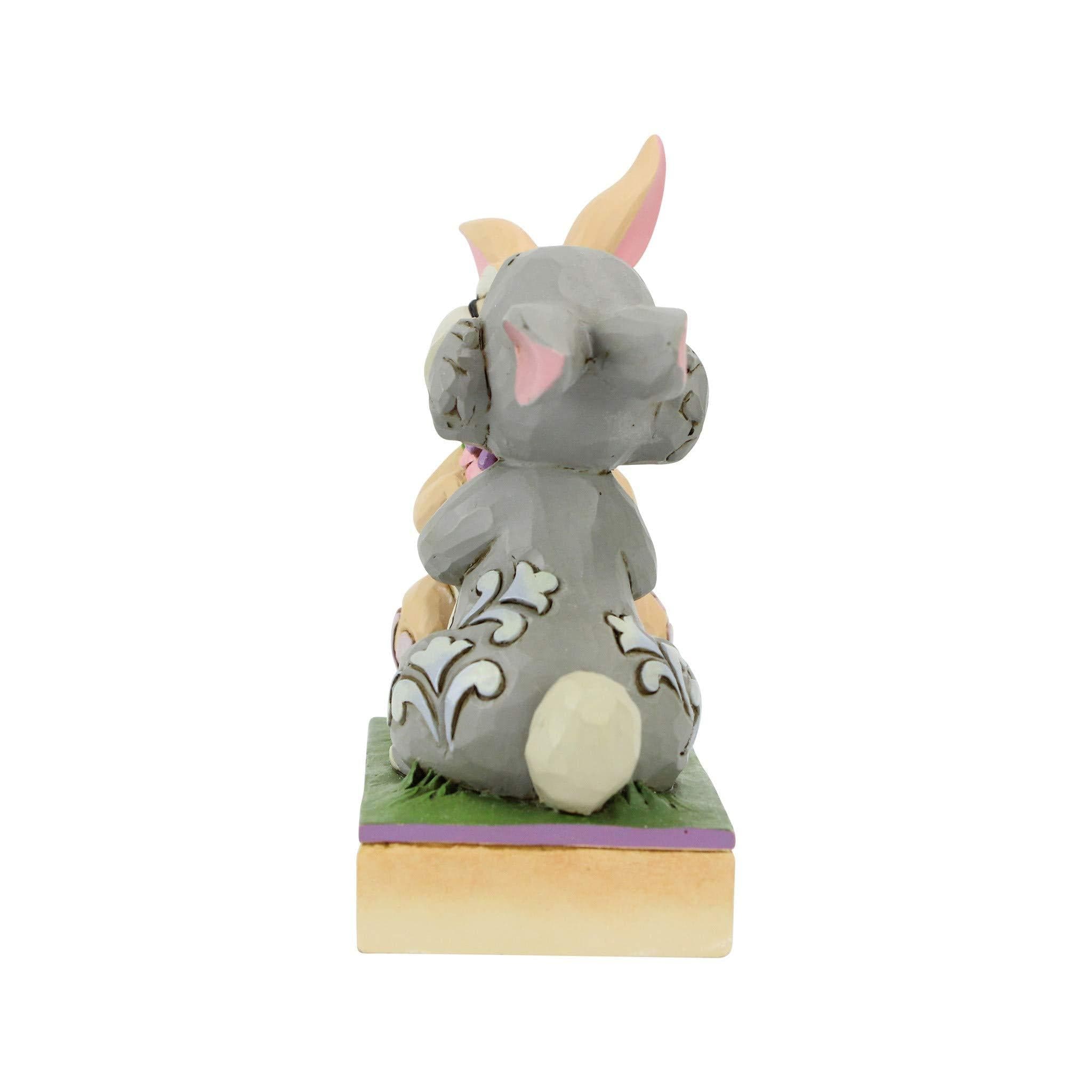 Enesco Disney Ornament Disney Traditions Figurine - Bunny Bouquet (Thumper and Blossom Figurine)