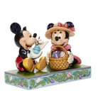 Enesco Disney Ornament Disney Traditions Figurine - Easter Artistry - Mickey and Minnie Easter Figurine