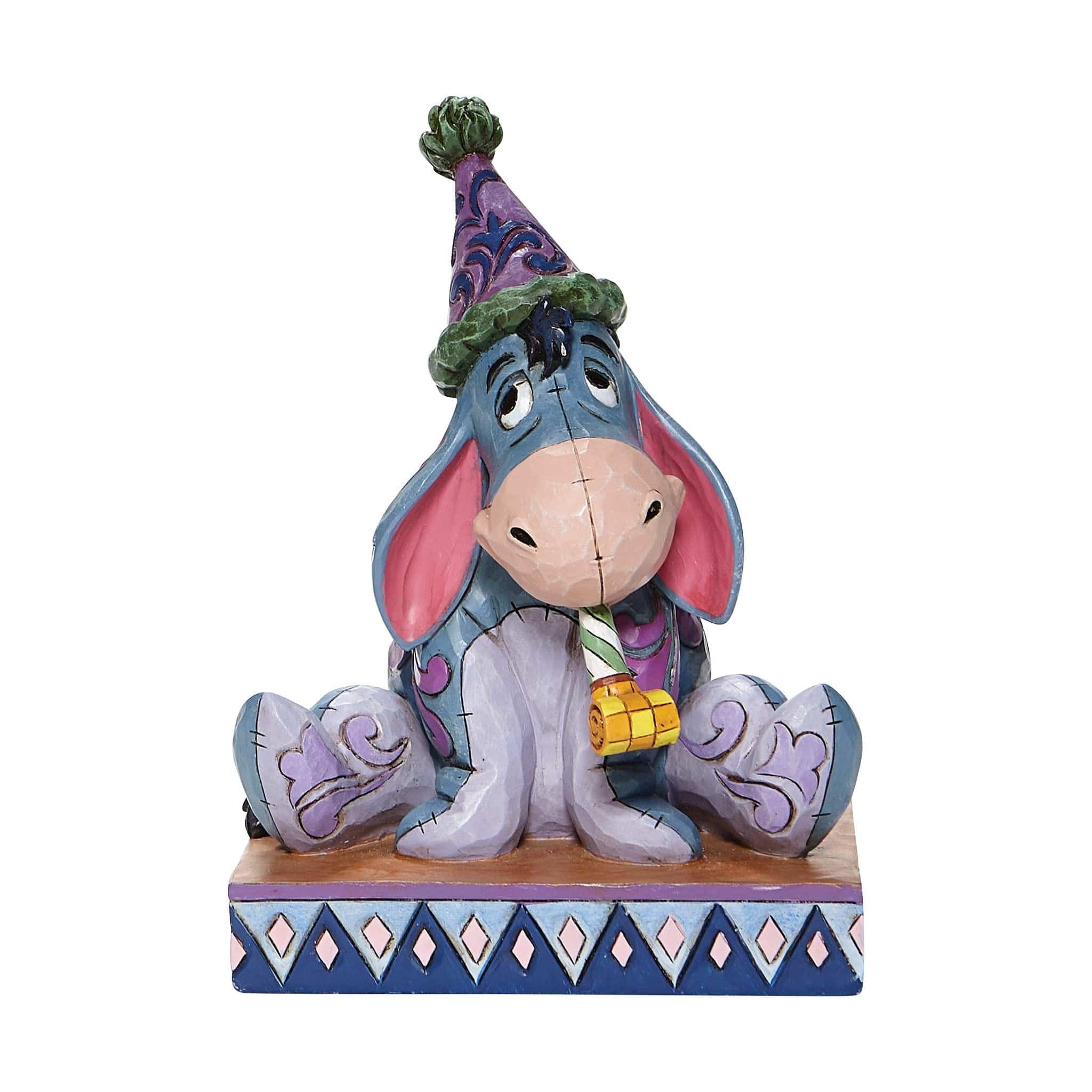 Enesco Disney Ornament Disney Traditions Figurine - Eeyore with Birthday Hat - Birthday Blues