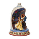 Enesco Disney Ornament Disney Traditions Figurine -Enchanted Love - Beauty and the Beast Rose Dome