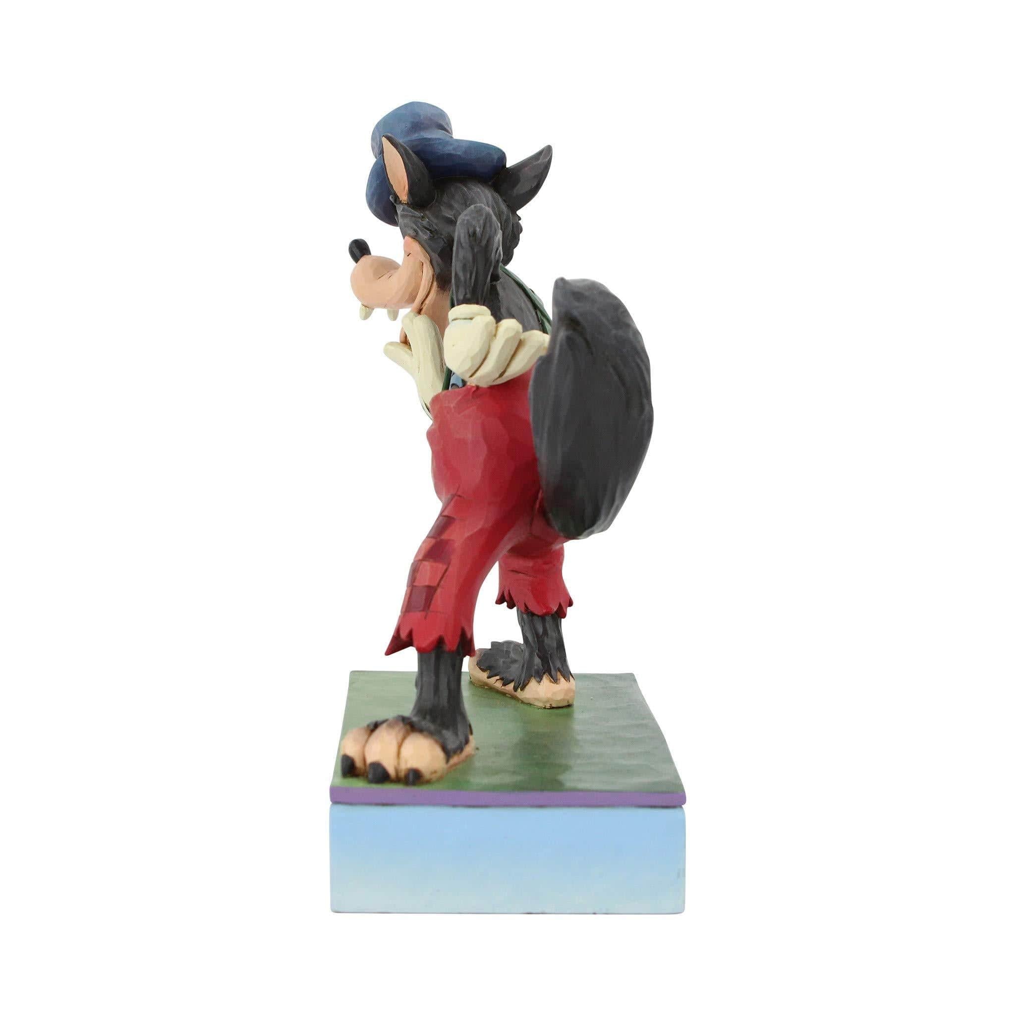 Enesco Disney Ornament Disney Traditions Figurine -  I'll Huff and I'll Puff! (Silly Symphony Big Bad Wolf)