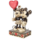 Enesco Disney Ornament Disney Traditions Figurine - Love Is In The Air - Mickey and Minnie Heart