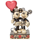 Enesco Disney Ornament Disney Traditions Figurine - Love Is In The Air - Mickey and Minnie Heart