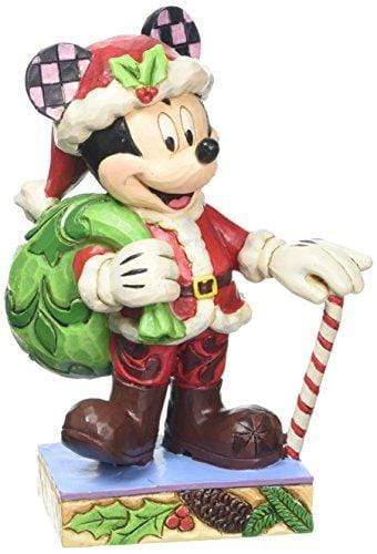 Enesco Disney Ornament Disney Traditions Figurine - Mickey Mouse - Holiday Cheer