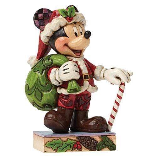 Enesco Disney Ornament Disney Traditions Figurine - Mickey Mouse - Holiday Cheer