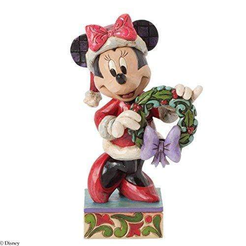Enesco Disney Ornament Disney Traditions Figurine - Minnie Mouse - Seasons Greetings - Mrs Clause