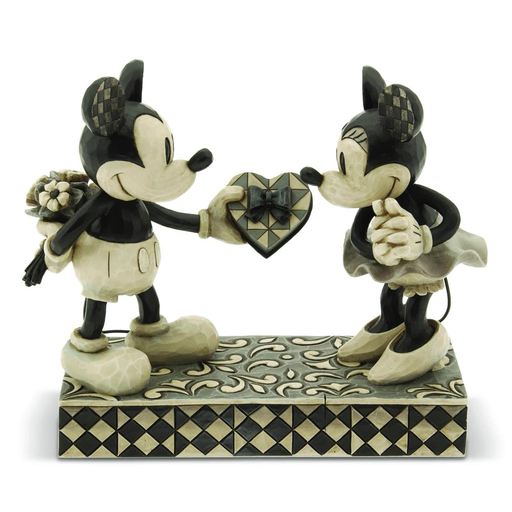 Enesco Disney Ornament Disney Traditions Figurine - Real Sweetheart - Mickey & Minnie Mouse Figurine