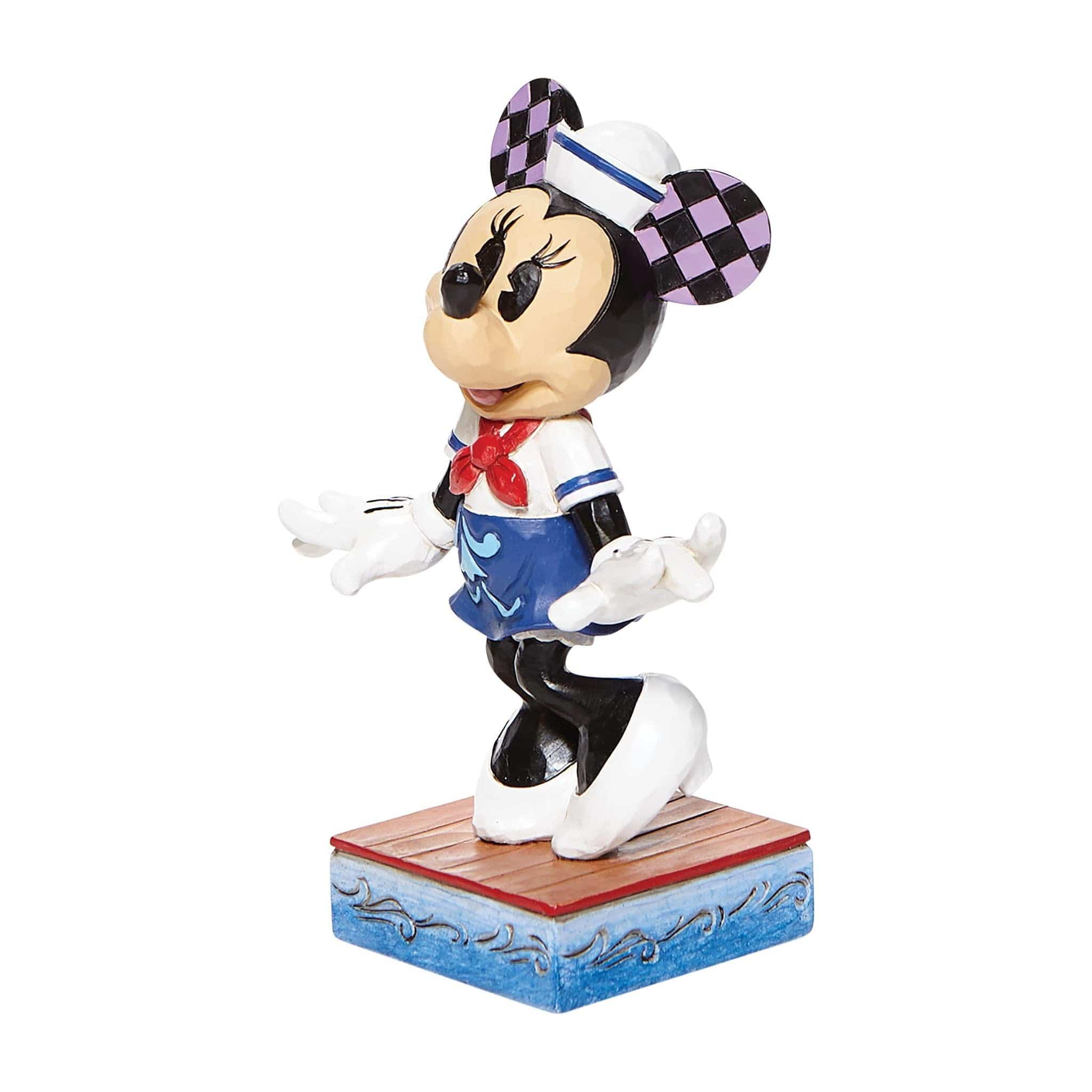 Enesco Disney Ornament Disney Traditions Figurine - Sassy Sailor - Minnie Mouse Personality Pose Figurine