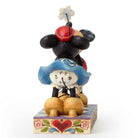 Enesco Disney Ornament Disney Traditions Figurine - Smooch For My Sweetie - Mickey & Minnie Figurine