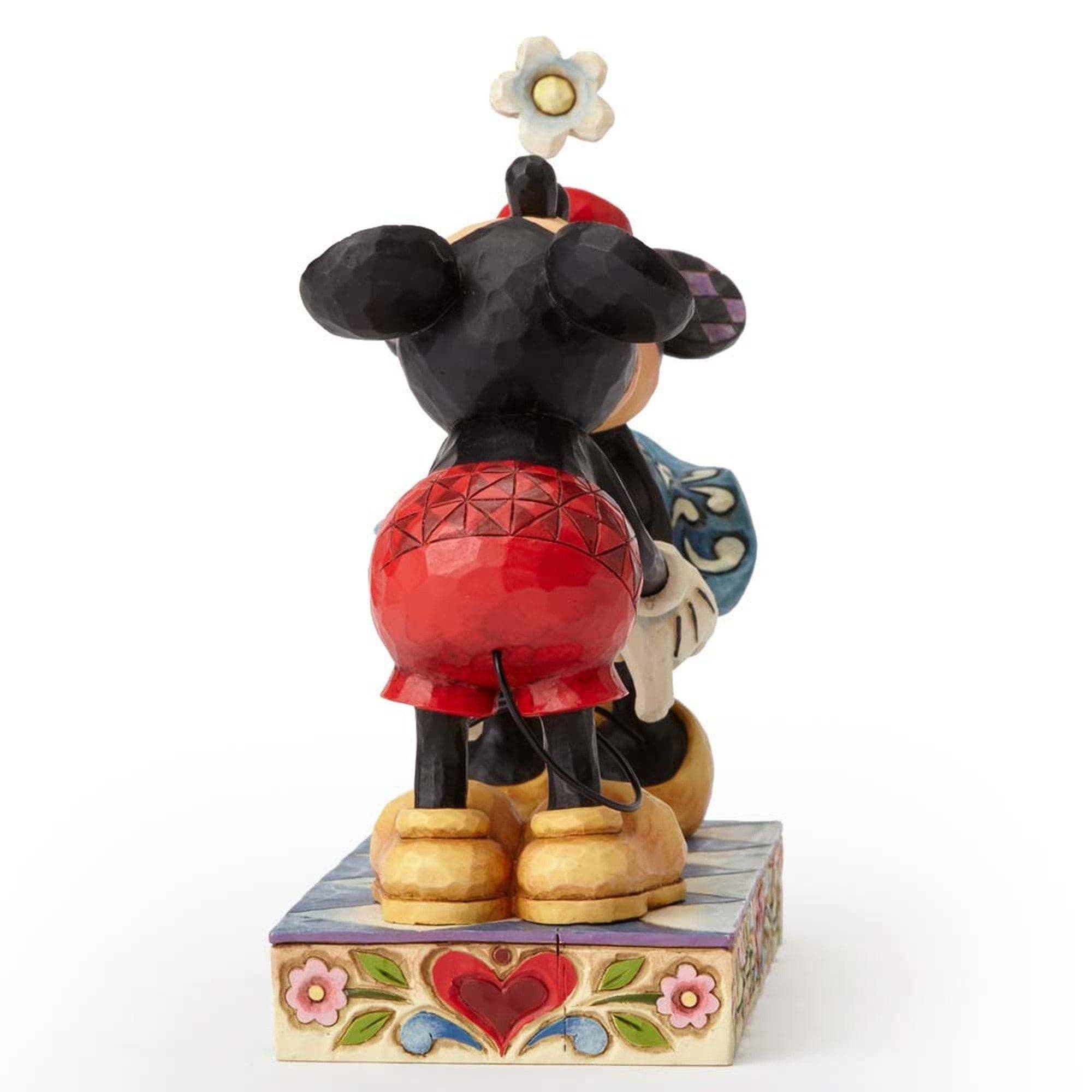 Enesco Disney Ornament Disney Traditions Figurine - Smooch For My Sweetie - Mickey & Minnie Figurine