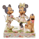 Enesco Disney Ornament Disney Traditions Figurine - Spring Mickey, Minnie and Pluto Figurine