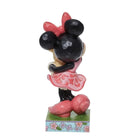 Enesco Disney Ornament Disney Traditions Figurine - Sweet Spring Snuggle (Minnie Mouse Holding Bunny Figurine)