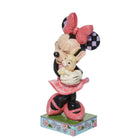 Enesco Disney Ornament Disney Traditions Figurine - Sweet Spring Snuggle (Minnie Mouse Holding Bunny Figurine)