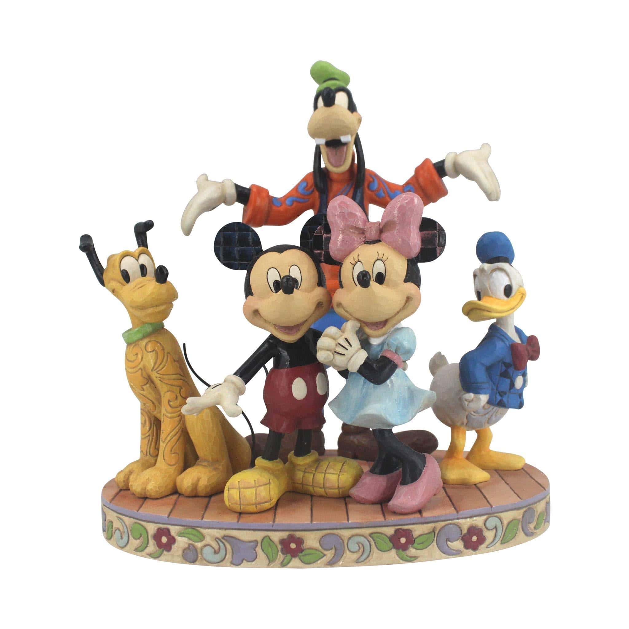 Enesco Disney Ornament Disney Traditions Figurine - The Gang's All Here - Fab Five