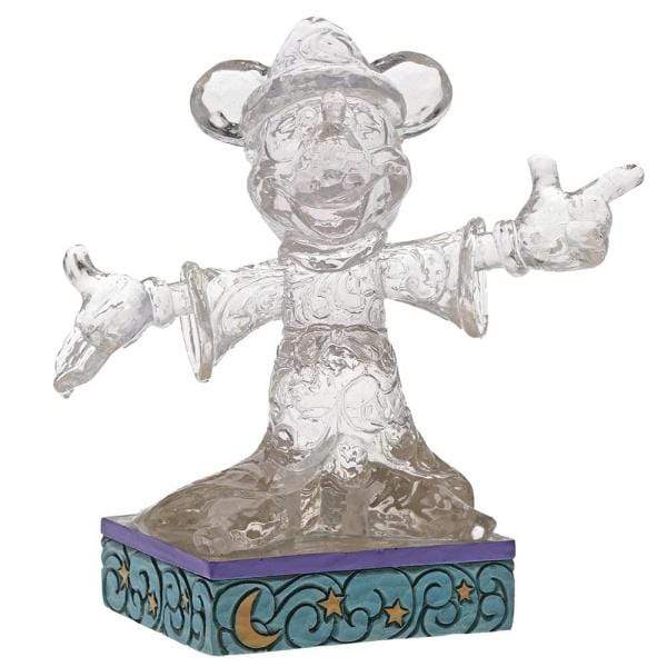 Enesco Disney Ornament Disney Traditions Illuminated Figurine - Mickey Mouse - Ice Bright Sorcerer