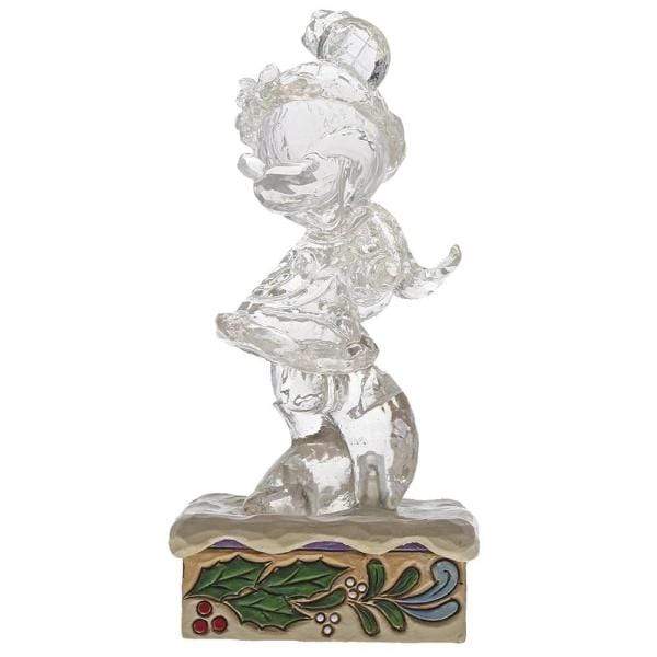 Enesco Disney Ornament Disney Traditions Illuminated Figurine - Minnie Mouse - Ice Bright Minnie