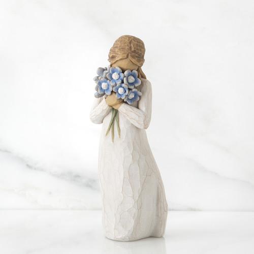 Enesco Ornament Willow Tree Figurine - Forget-me-not