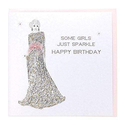 Five Dollar Shake Five Dollar Shake Five Dollar Shake Luxury Greeting Card - Some Girls Just Sparkle