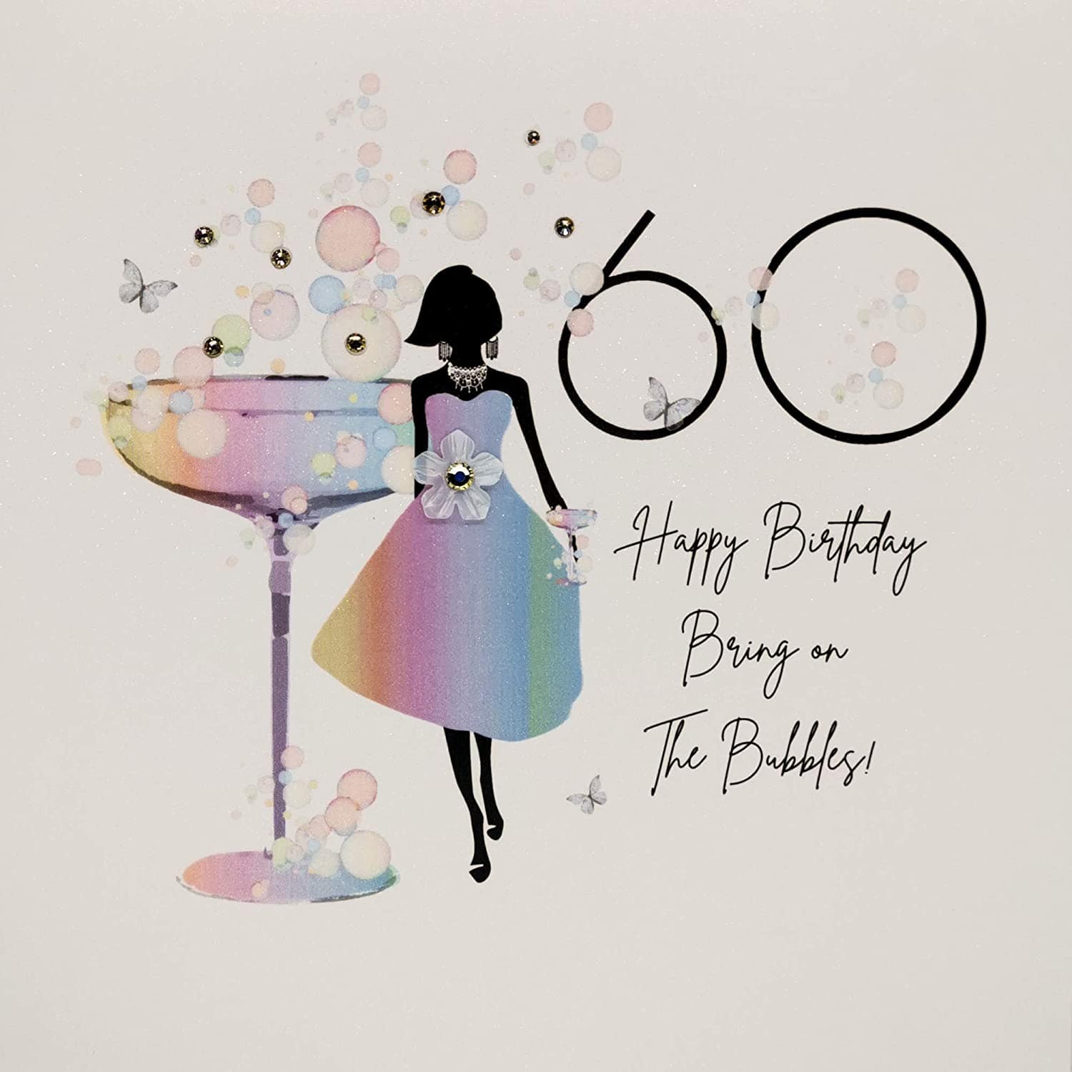 Five Dollar Shake Greeting Card Five Dollar Shake Luxury Greeting Card - 60 Happy Birthday Bring on the Bubbles