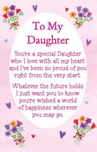 Heartwarmers Keepsake Heartwarmers To My Daughter Keepsake Card
