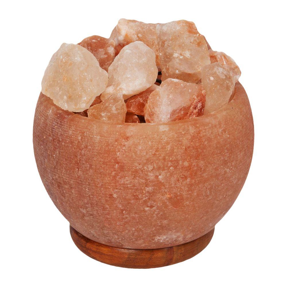 Hestia Rock Salt Lamp Hestia Himalayan Rock Salt Fire Effect Basket Lamp