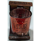 History & Heraldry Other Personalised Metallic Candle Pot Votive / Tealight Holder - Kathleen