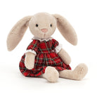 Jellycat Bunny Jellycat Tartan Lottie Bunny Soft Toy